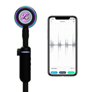 Littmann CORE Digital Stethoscope High Polish Rainbow 8570