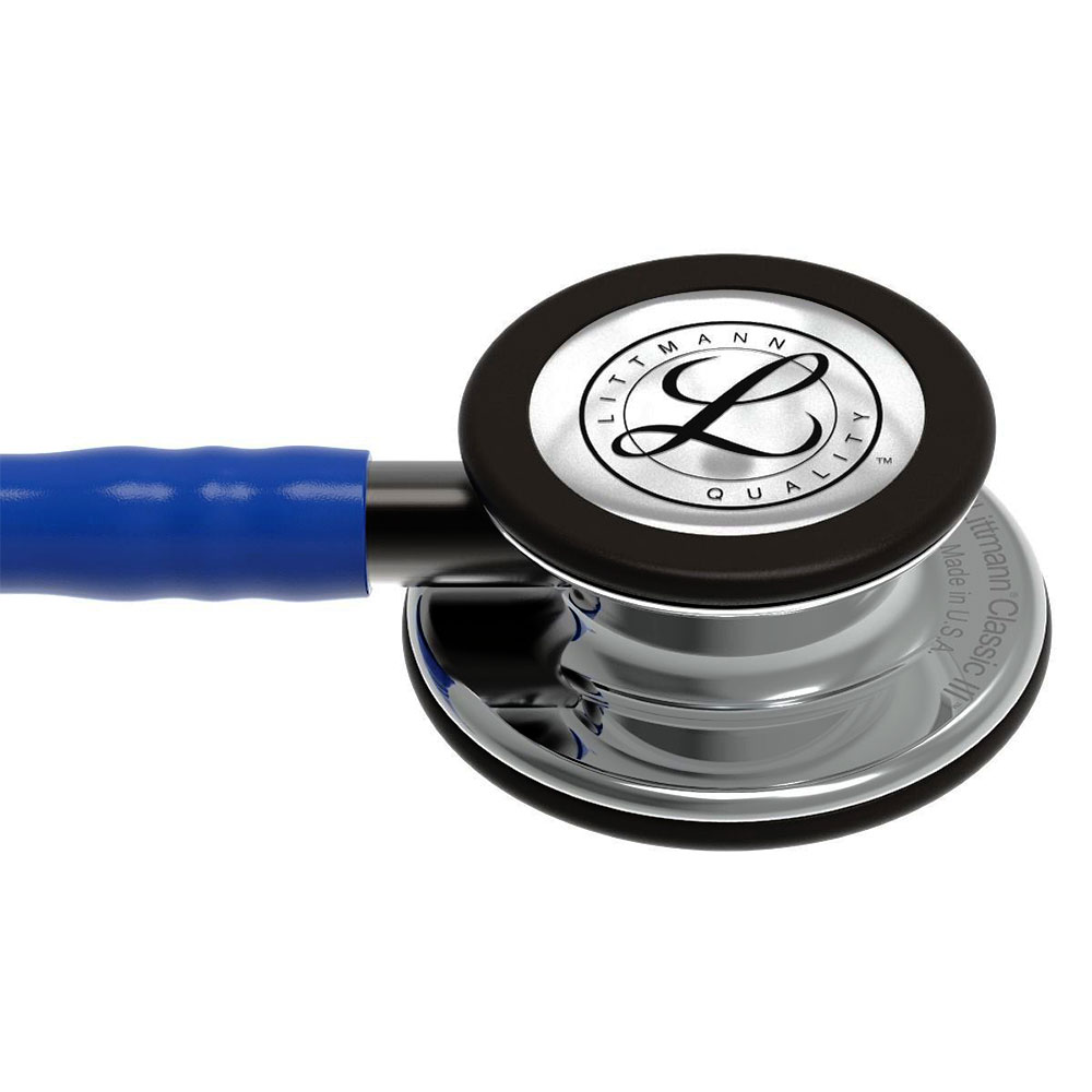Littmann Classic III Stethoscope Mirror Navy Blue 5863