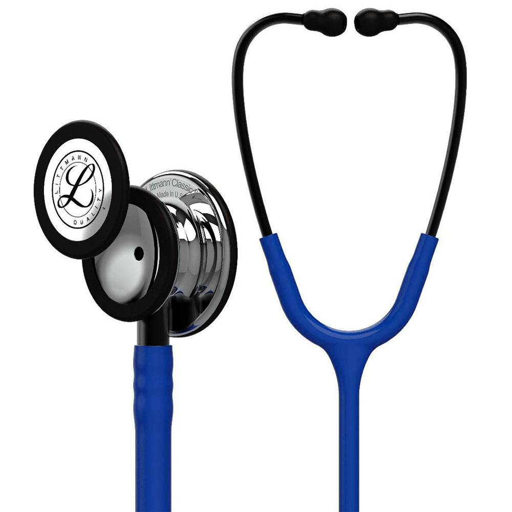 Littmann Classic III Stethoscope Mirror Navy Blue 5863
