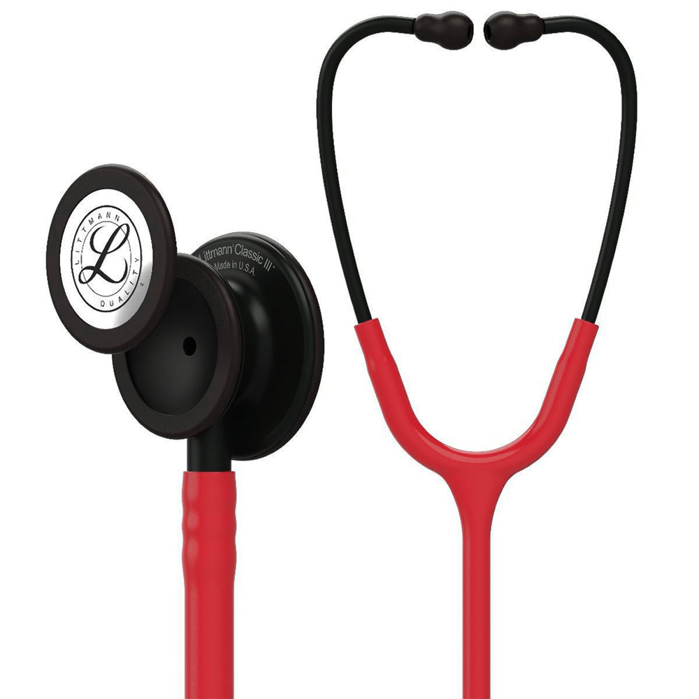 Littmann Classic III Stethoscope Burgundy Black 5868